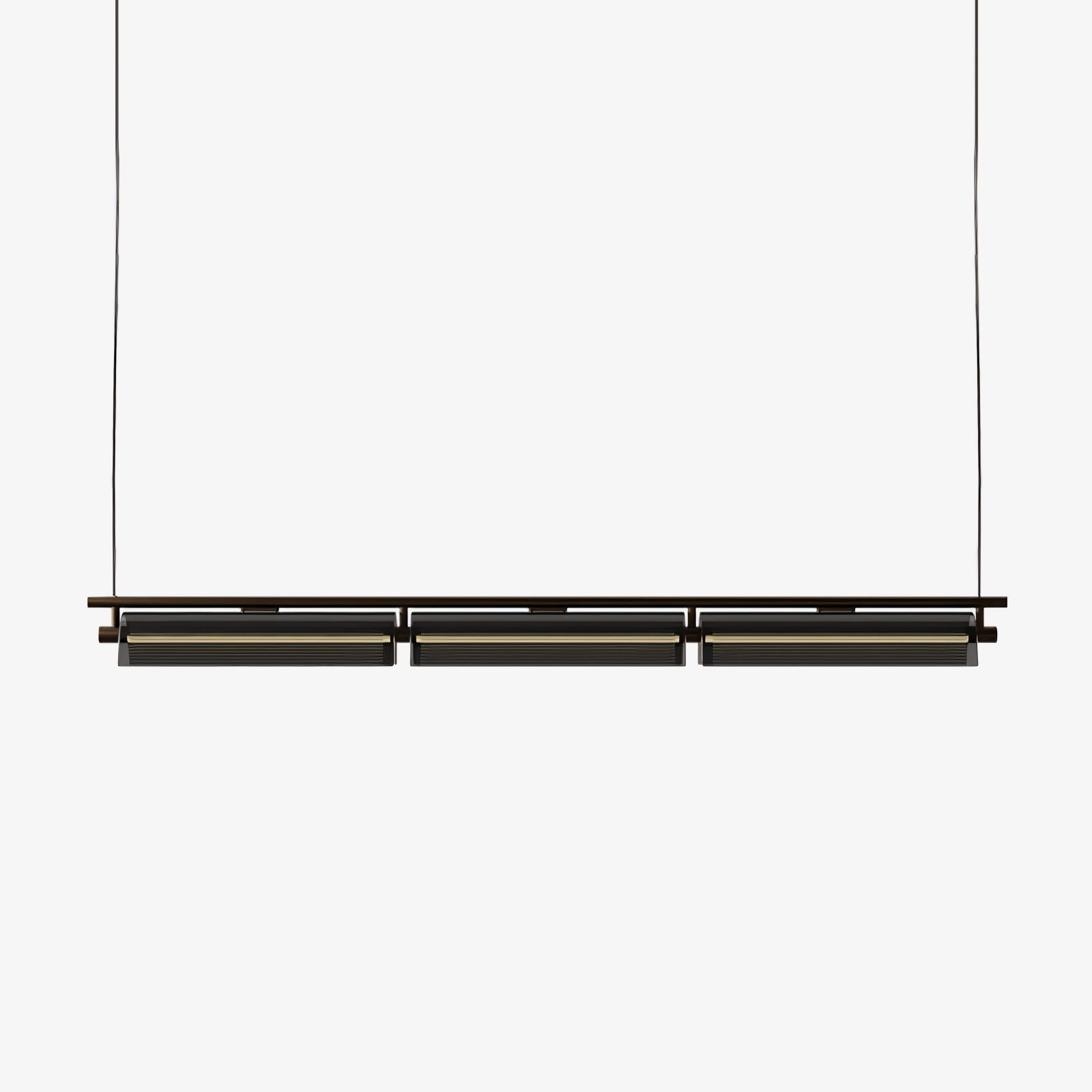 Lustra Chandelier Verre Fumé Moderne - Neutralighting