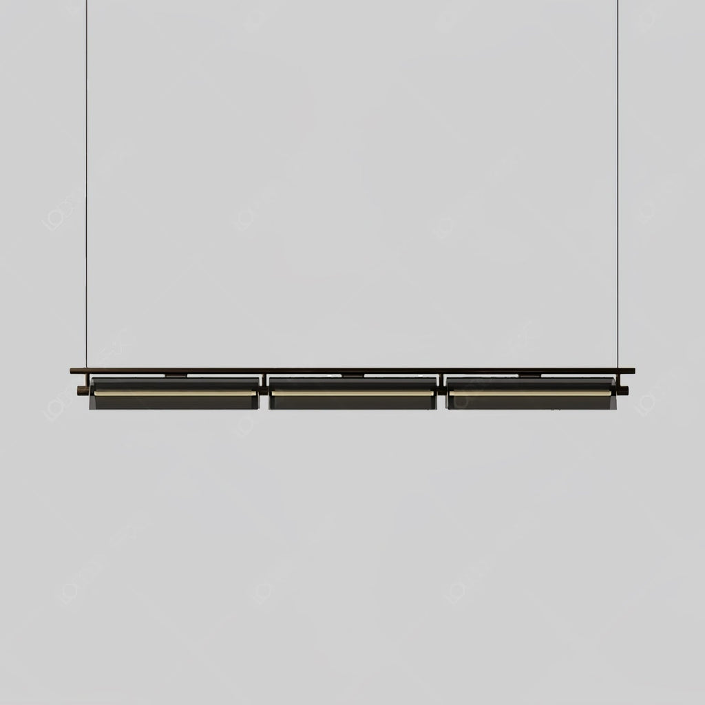 Lustra Chandelier Verre Fumé Moderne - Neutralighting
