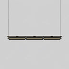 Lustra Chandelier Verre Fumé Moderne - Neutralighting
