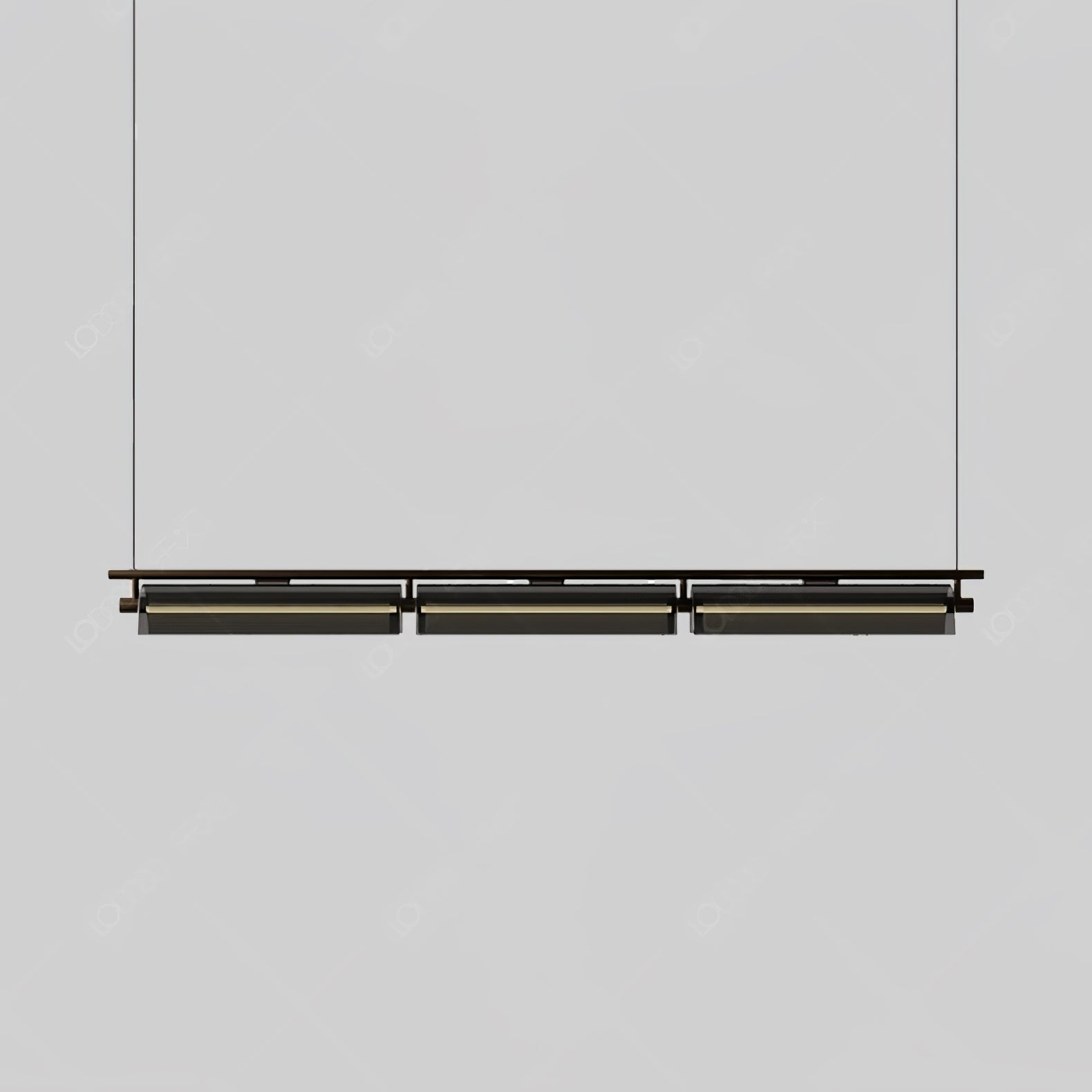 Lustra Chandelier Verre Fumé Moderne - Neutralighting