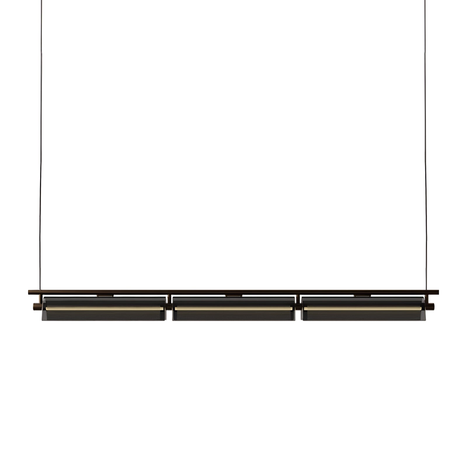 Lustra Chandelier Verre Fumé Moderne - Neutralighting