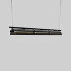 Lustra Chandelier Verre Fumé Moderne - Neutralighting