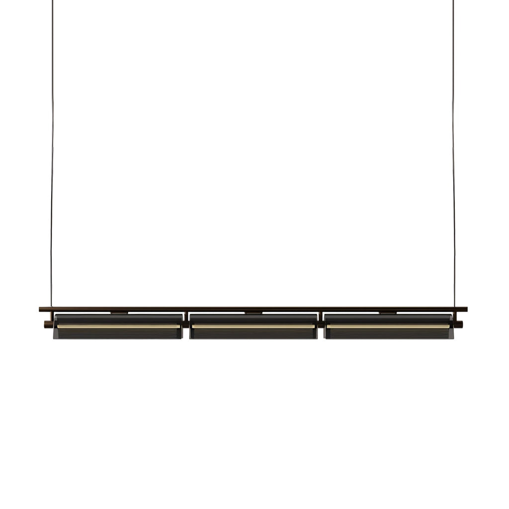 Lustra Chandelier Verre Fumé Moderne - Neutralighting