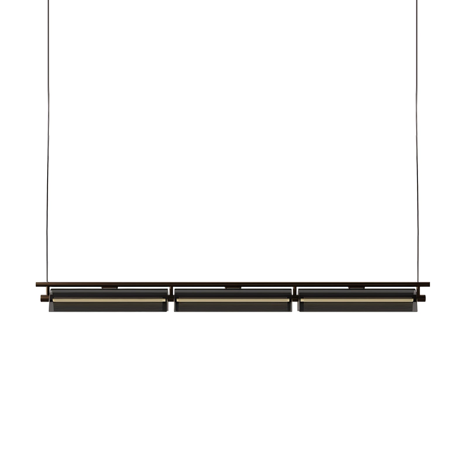 Lustra Chandelier Verre Fumé Moderne - Neutralighting