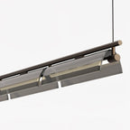 Lustra Chandelier Verre Fumé Moderne - Neutralighting