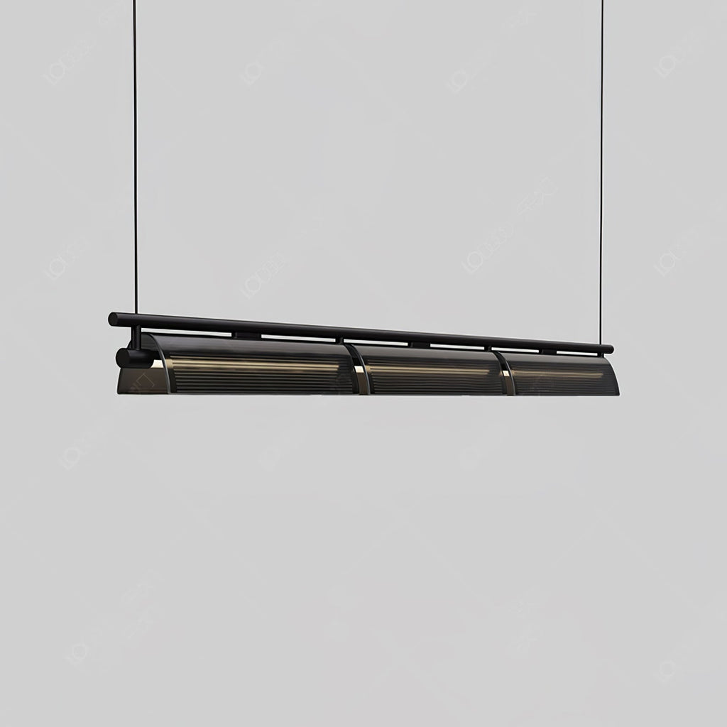 Lustra Chandelier Verre Fumé Moderne - Neutralighting
