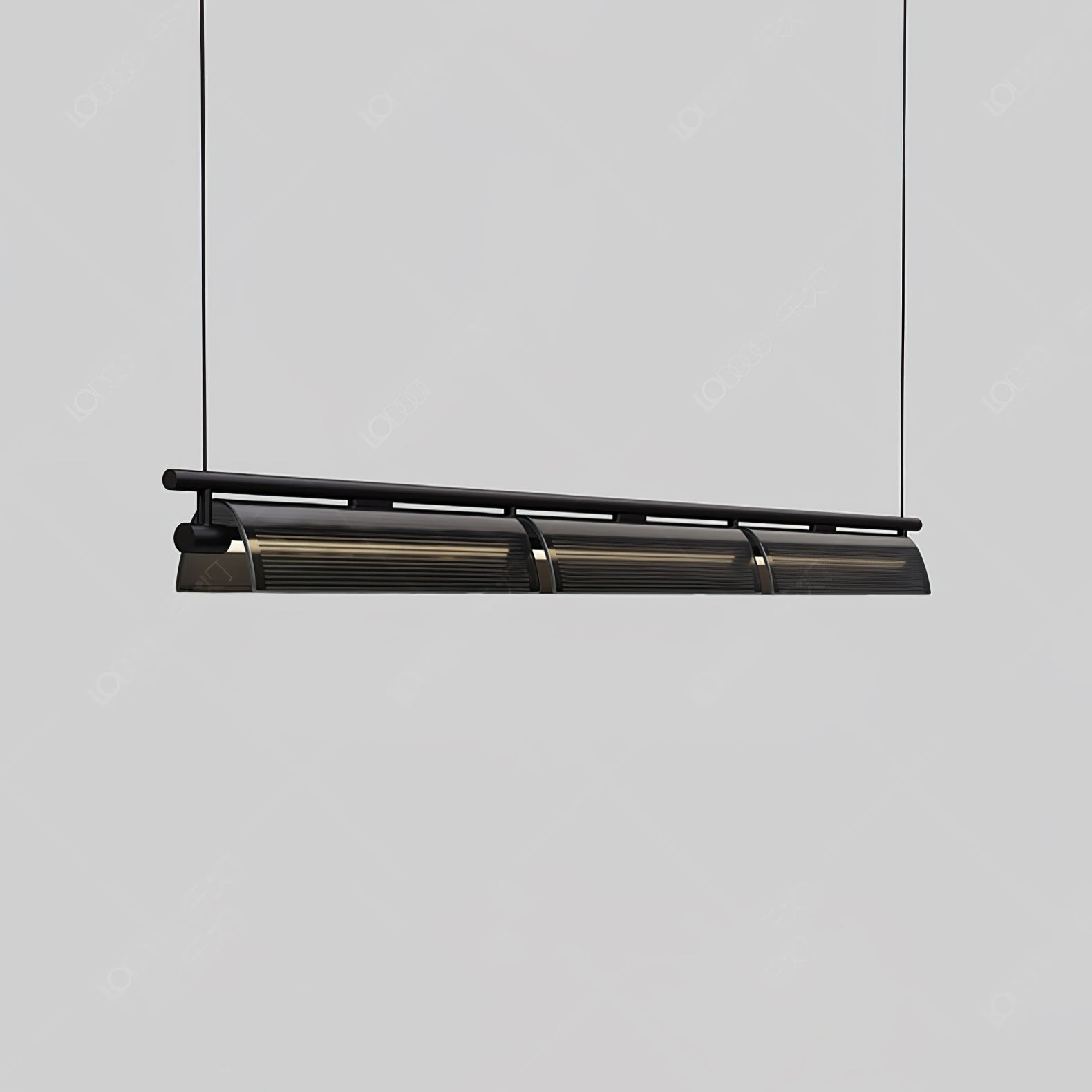 Lustra Chandelier Verre Fumé Moderne - Neutralighting
