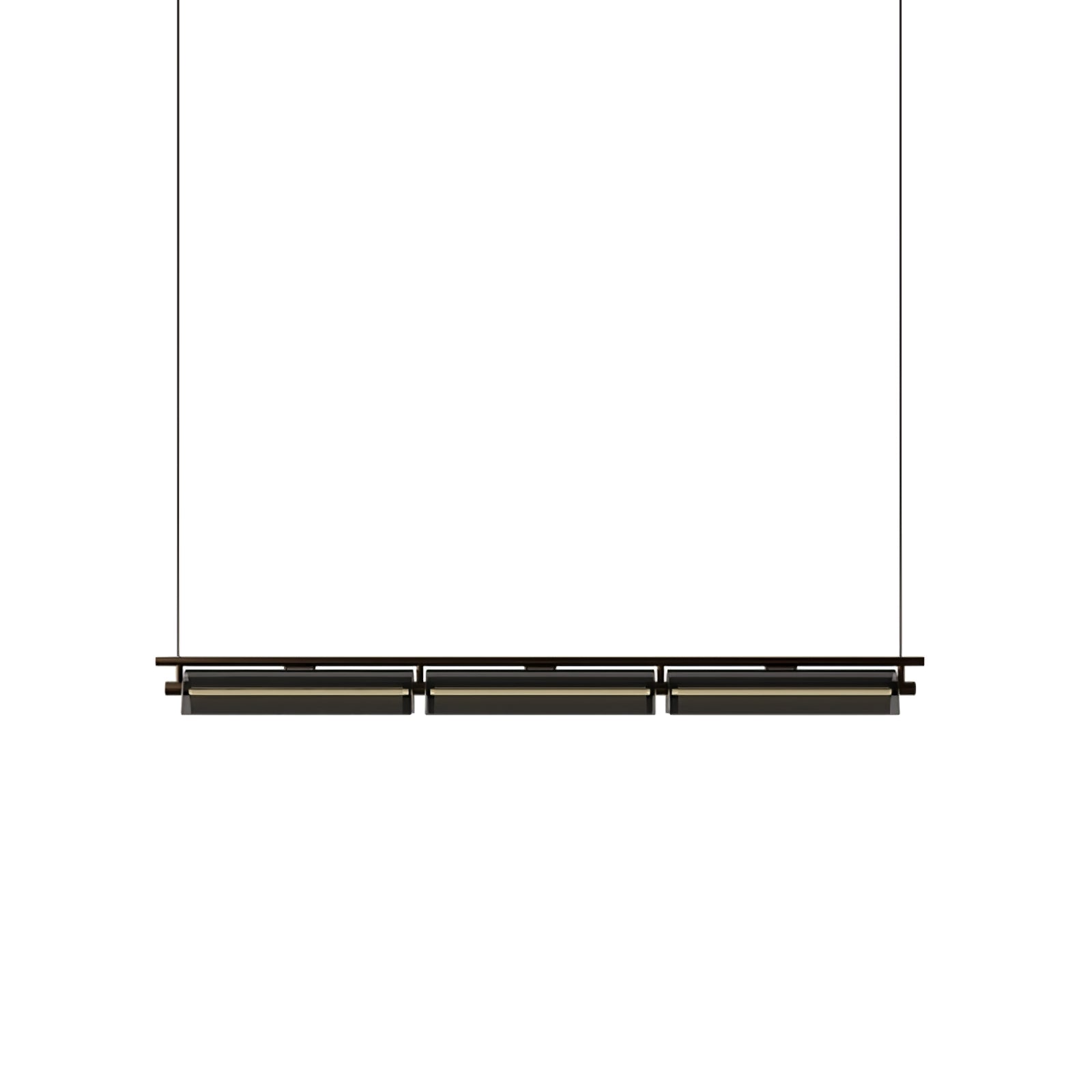 Lustra Chandelier Verre Fumé Moderne - Neutralighting