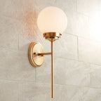 Waegnuvyh Moderne Minimaliste Laiton Verre Applique Murale - Neutralighting