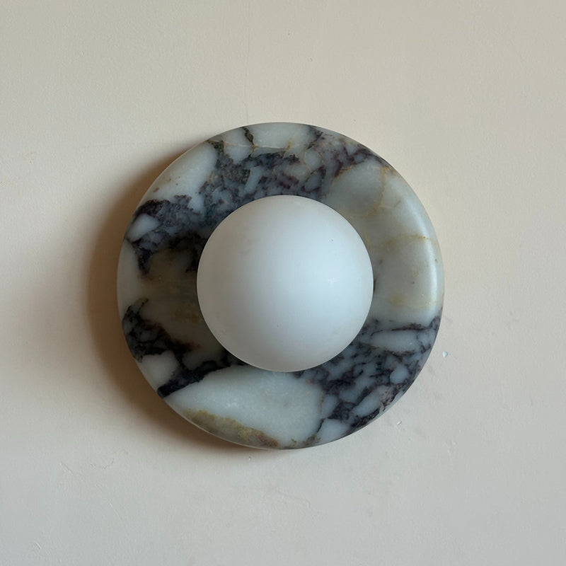 Bvlgari Applique Murale Moderne Minimaliste Evenir en Marbre Violet - Neutralighting