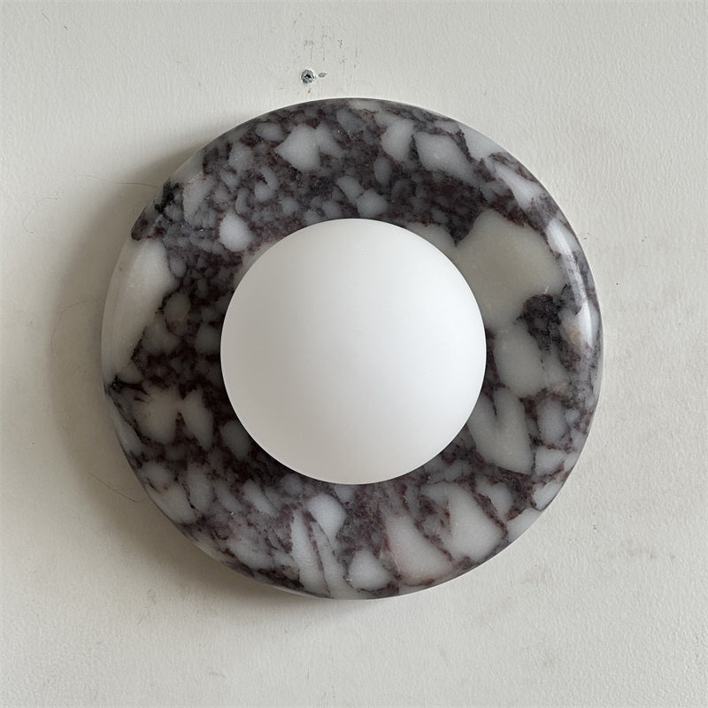Bvlgari Applique Murale Moderne Minimaliste Evenir en Marbre Violet - Neutralighting