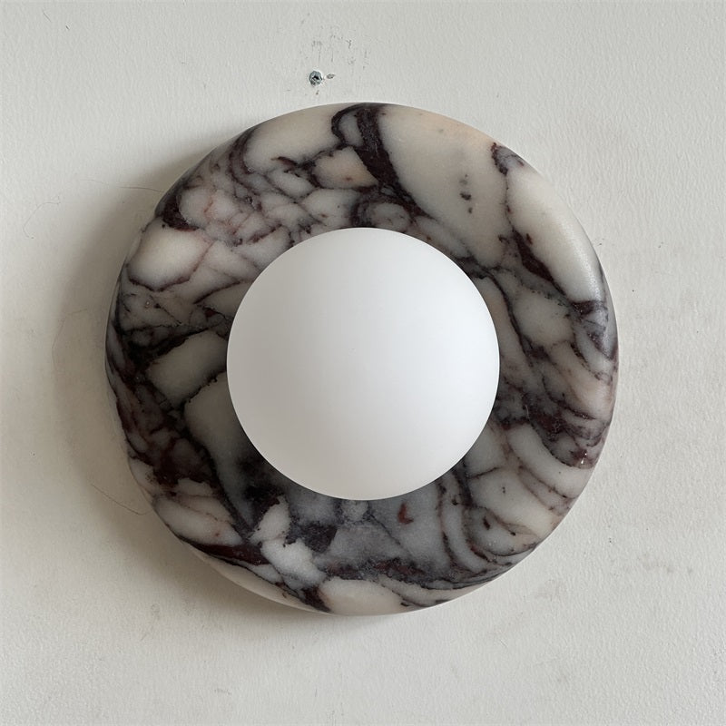 Bvlgari Applique Murale Moderne Minimaliste Evenir en Marbre Violet - Neutralighting