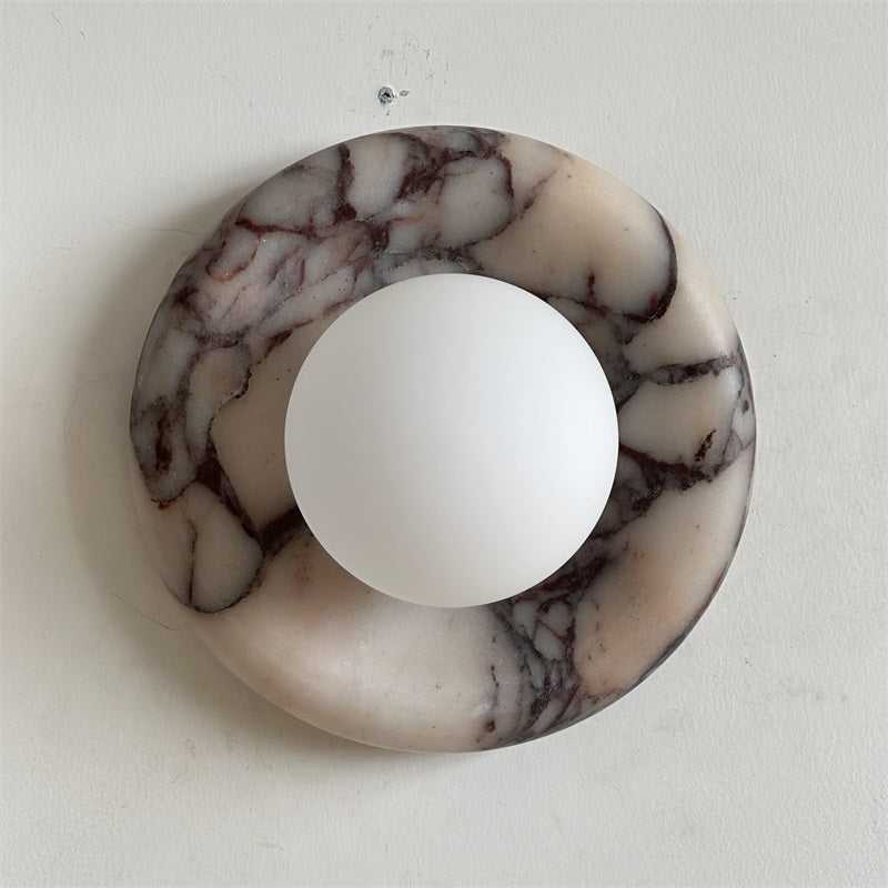 Bvlgari Applique Murale Moderne Minimaliste Evenir en Marbre Violet - Neutralighting