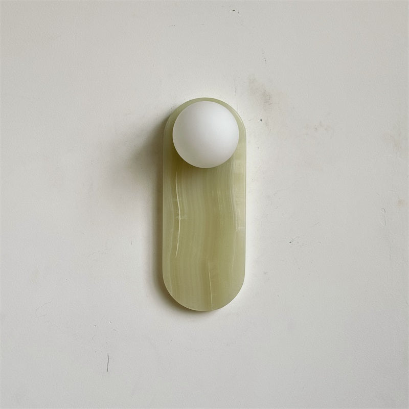 Syraeia Applique Murale Marbre Jade Minimaliste Moderne - Neutralighting