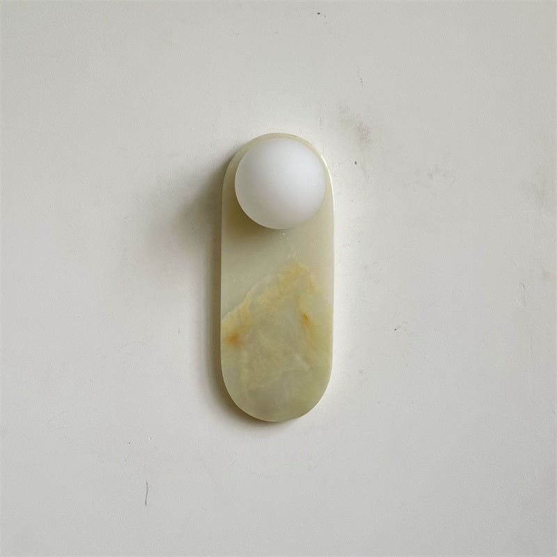 Syraeia Applique Murale Marbre Jade Minimaliste Moderne - Neutralighting