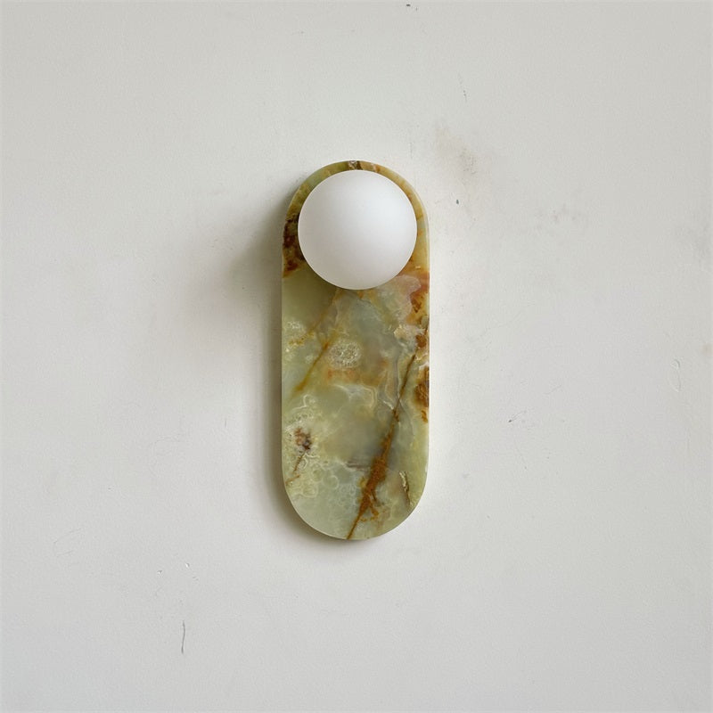 Syraeia Applique Murale Marbre Jade Minimaliste Moderne - Neutralighting