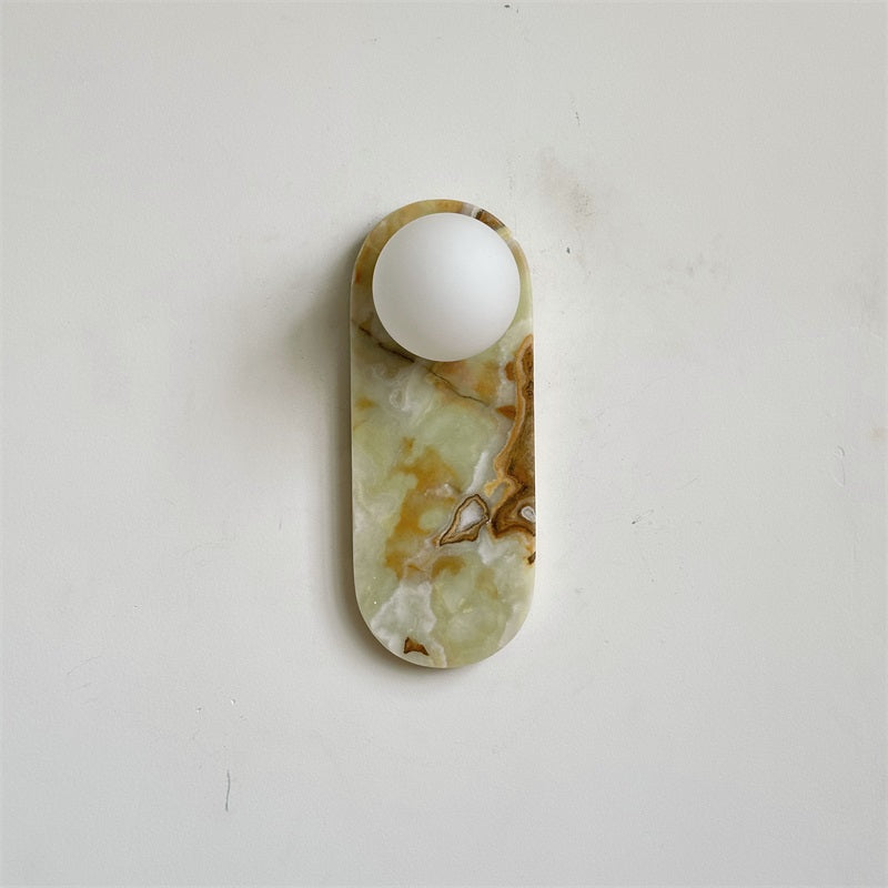 Syraeia Applique Murale Marbre Jade Minimaliste Moderne - Neutralighting