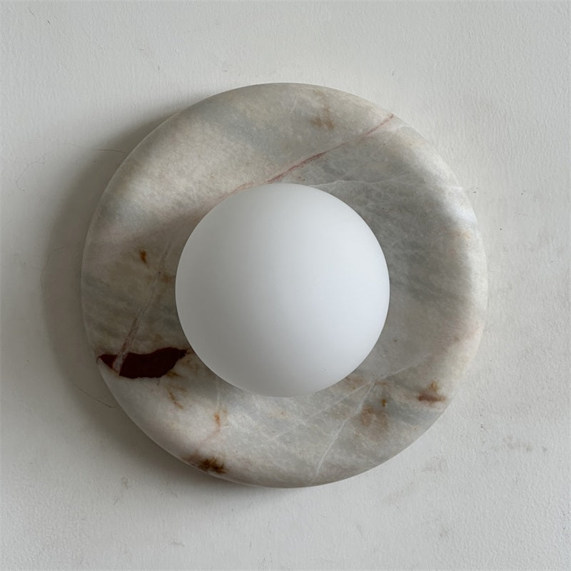 Vomire Applique Murale en Marbre Rouge Nordique Premium - Neutralighting