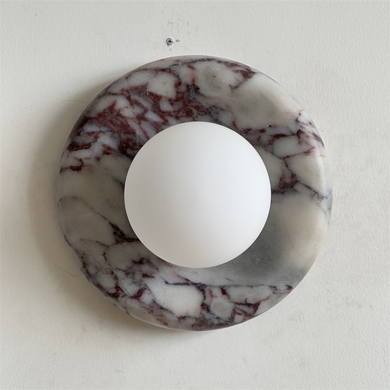 Bvlgari Applique Murale Moderne Minimaliste Evenir en Marbre Violet - Neutralighting