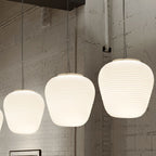 Ritta Design LED Suspension Blanc Verre Métal Chambre à coucher - Neutralighting