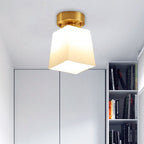 Arisha Vintage LED Plafonnier Laiton Métal Verre Salon Salle à manger - Neutralighting