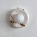Aursilos Applique Murale Verre Jade Blanc Art Nordique Premium - Neutralighting