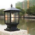 Silva Lampe de Poteau en forme de Lanterne, L 35CM - Neutralighting