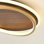 Arisha Moderne Rund Dimmable Plafonnier Or Métal Acrylique Chambre à coucher - Neutralighting
