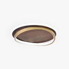 Arisha Moderne Rund Dimmable Plafonnier Or Métal Acrylique Chambre à coucher - Neutralighting