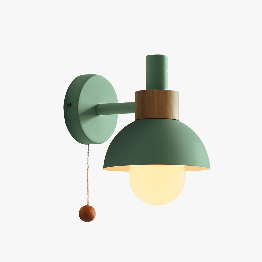 Valentina Moderne LED Applique Murale Métal/Verre Chambre à coucher Blanc/Jaune/Rose/Vert - Neutralighting