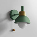 Valentina Moderne LED Applique Murale Métal/Verre Chambre à coucher Blanc/Jaune/Rose/Vert - Neutralighting