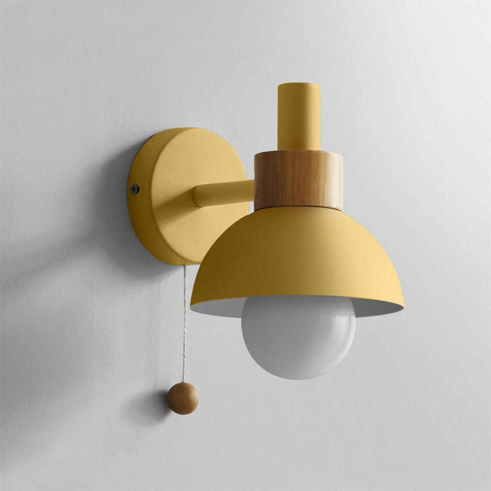 Valentina Moderne LED Applique Murale Métal/Verre Chambre à coucher Blanc/Jaune/Rose/Vert - Neutralighting