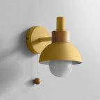 Valentina Moderne LED Applique Murale Métal/Verre Chambre à coucher Blanc/Jaune/Rose/Vert - Neutralighting