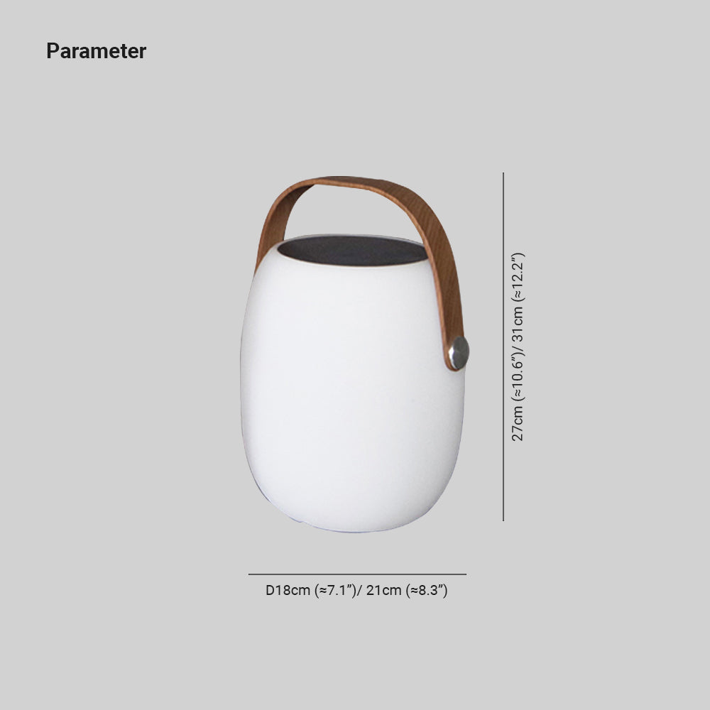 Ray Moderne LED Lampe Extérieure au Sol Acrylique Camping/Patio/Balcon - Neutralighting