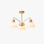 Arisha Rustique Lustre Métal/Bois/Verre Chambre à coucher/Salon - Neutralighting