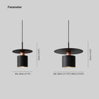 Valentina Industrie LED Suspension Métal Chambre à coucher/salle à manger - Neutralighting