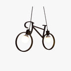 Mira Moderne Créatif Forme De Bicyclette LED Suspension Métal Salon - Neutralighting