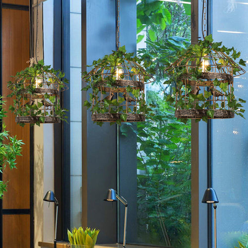 Arisha Industriel LED Suspension Métal/Acrylique Salle À Manger/Bar - Neutralighting