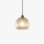 Valentina Minimaliste Sphère Métal/Verre LED Suspension Blanc/Transparent - Neutralighting