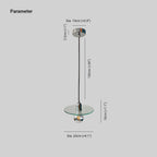 Valentina Moderne LED Sphère Suspension Verre Salon/Chambre À Coucher - Neutralighting