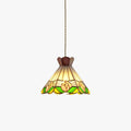 Tiffany Design LED Fleur De Cône Suspension Blanc Bar/Chambre À Coucher - Neutralighting