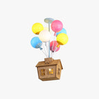 Aria Design LED Plafonnier Bois Métal Acrylique Salle Des Enfants - Neutralighting