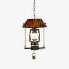 Silva Vintage LED Suspension Design Bambou Chambre À Coucher - Neutralighting