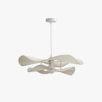 Saku Moderne LED Suspension Métal Tissu Salon - Neutralighting