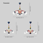 Valentina Lustre Moderne LED Mélange de Correspondance Sphérique Chambre D'enfant - Neutralighting