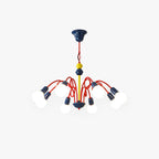 Valentina Lustre Moderne LED Mélange de Correspondance Sphérique Chambre D'enfant - Neutralighting