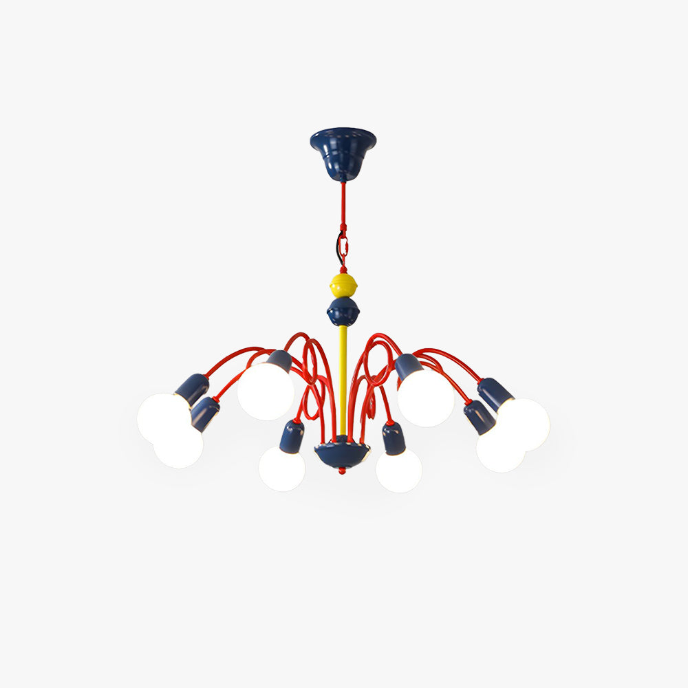 Valentina Lustre Moderne LED Mélange de Correspondance Sphérique Chambre D'enfant - Neutralighting