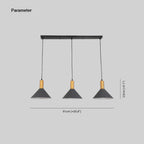 Arisha Suspension Luminaire 3 Lampes Design Italien Métal Verre Vert Grisâtre Salon/Salle à Manger - Neutralighting