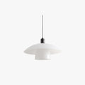 Arisha Suspension Dôme Nordique, Verre/Metal, Blanc, Chambre - Neutralighting