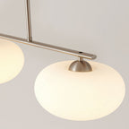 Valentina Suspension Multi Moderne, Verre/Metal, Blanc, Salon - Neutralighting